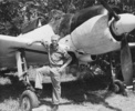 Zero or (Mitsubishi) at Japanese Kara airfield sth, Bouganville August 1945. We were told this aircraft had ...