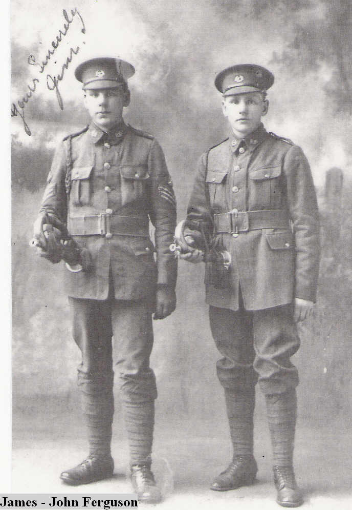 James William Ferguson - Online Cenotaph - Auckland War Memorial Museum