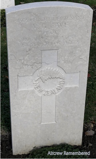 Verner Grenville Cave - Online Cenotaph - Auckland War Memorial Museum