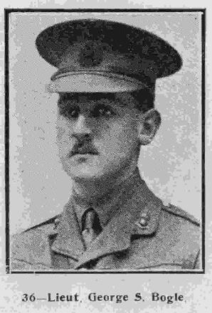 George Stafford Bogle - Online Cenotaph - Auckland War Memorial Museum