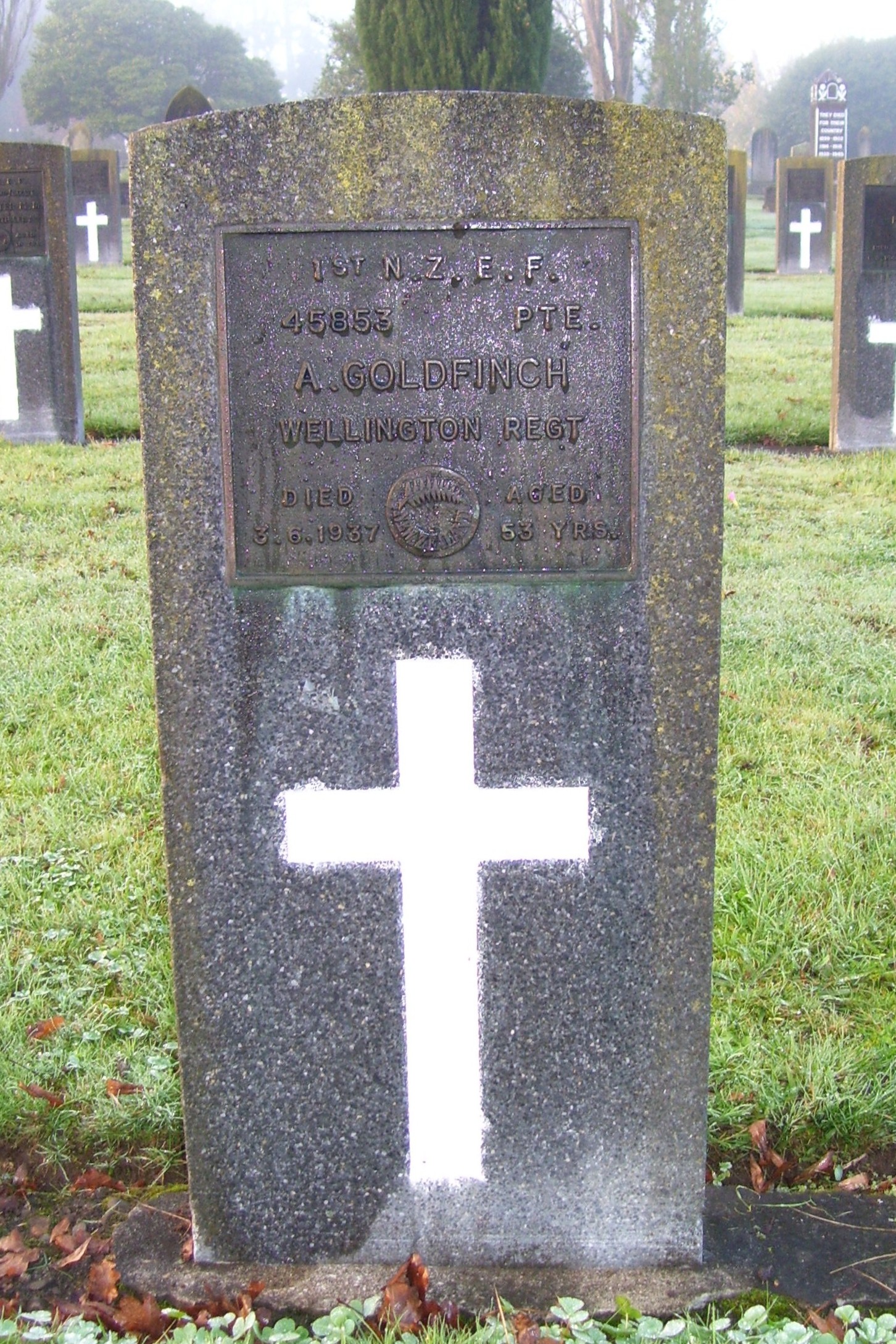 Adolph Goldfinch - Online Cenotaph - Auckland War Memorial Museum