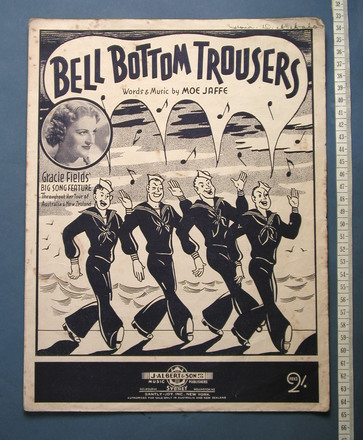 sheet music : Bell Bottom Trousers [2003.15.7]