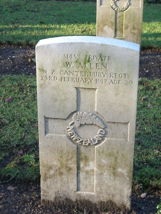 William Allen - Online Cenotaph - Auckland War Memorial Museum