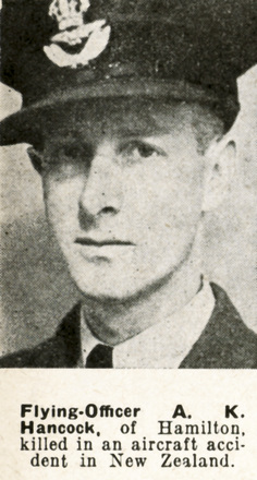 Albert Keith Hancock - Online Cenotaph - Auckland War Memorial Museum