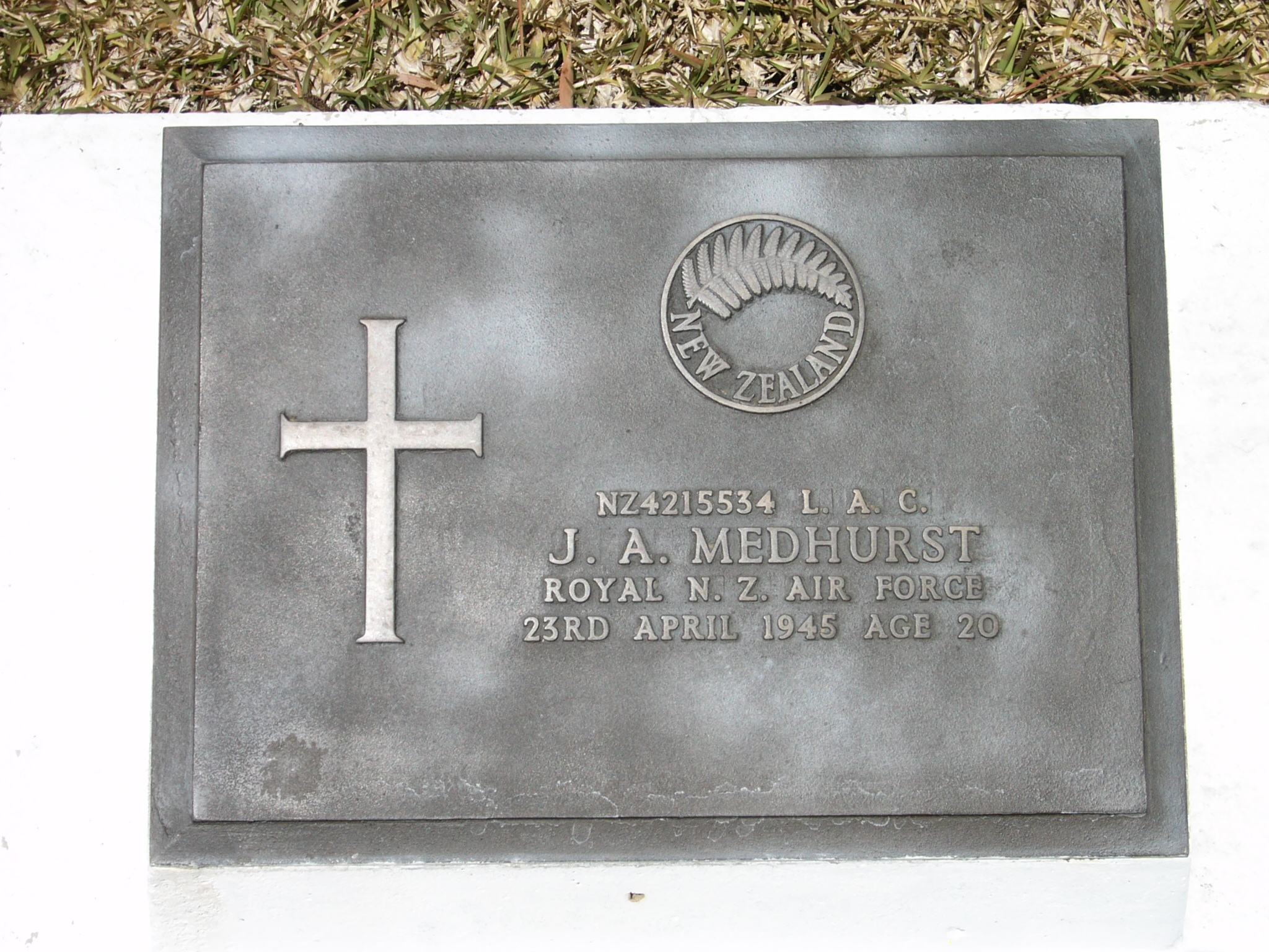 John Arthur Medhurst - Online Cenotaph - Auckland War Memorial Museum