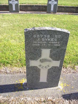 Jesse Sykes - Online Cenotaph - Auckland War Memorial Museum