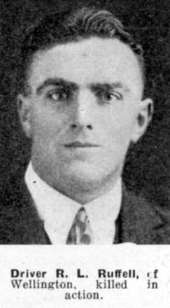 Ronald Leslie Ruffell - Online Cenotaph - Auckland War Memorial Museum