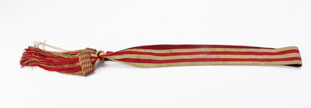 sash, levee - Collections Online - Auckland War Memorial Museum