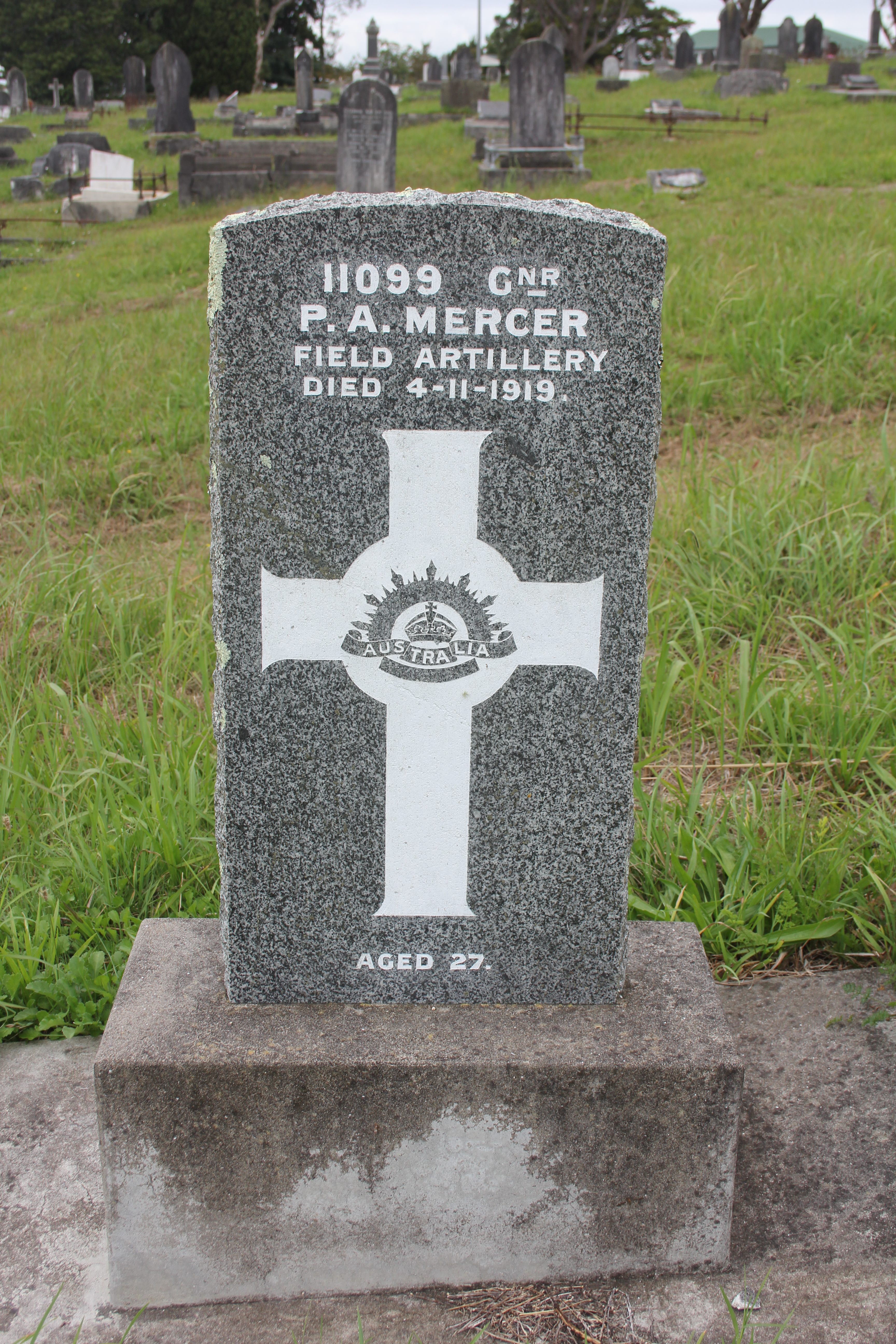 Percy Albert Mercer - Online Cenotaph - Auckland War Memorial Museum