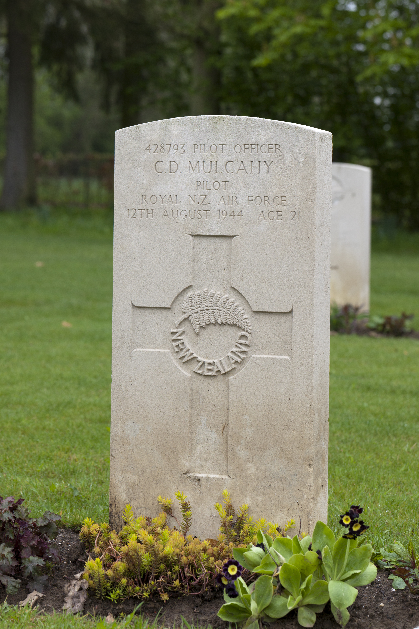 Cyril Desmond Mulcahy - Online Cenotaph - Auckland War Memorial Museum