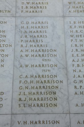 Frank Owen Holder Harrison Online Cenotaph Auckland War Memorial Museum