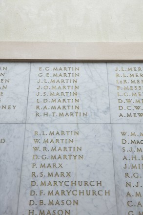 Eric Gordon Martin Online Cenotaph Auckland War Memorial Museum