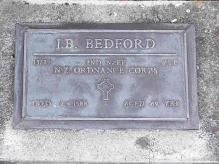 Jack Barrett Bedford - Online Cenotaph - Auckland War Memorial Museum