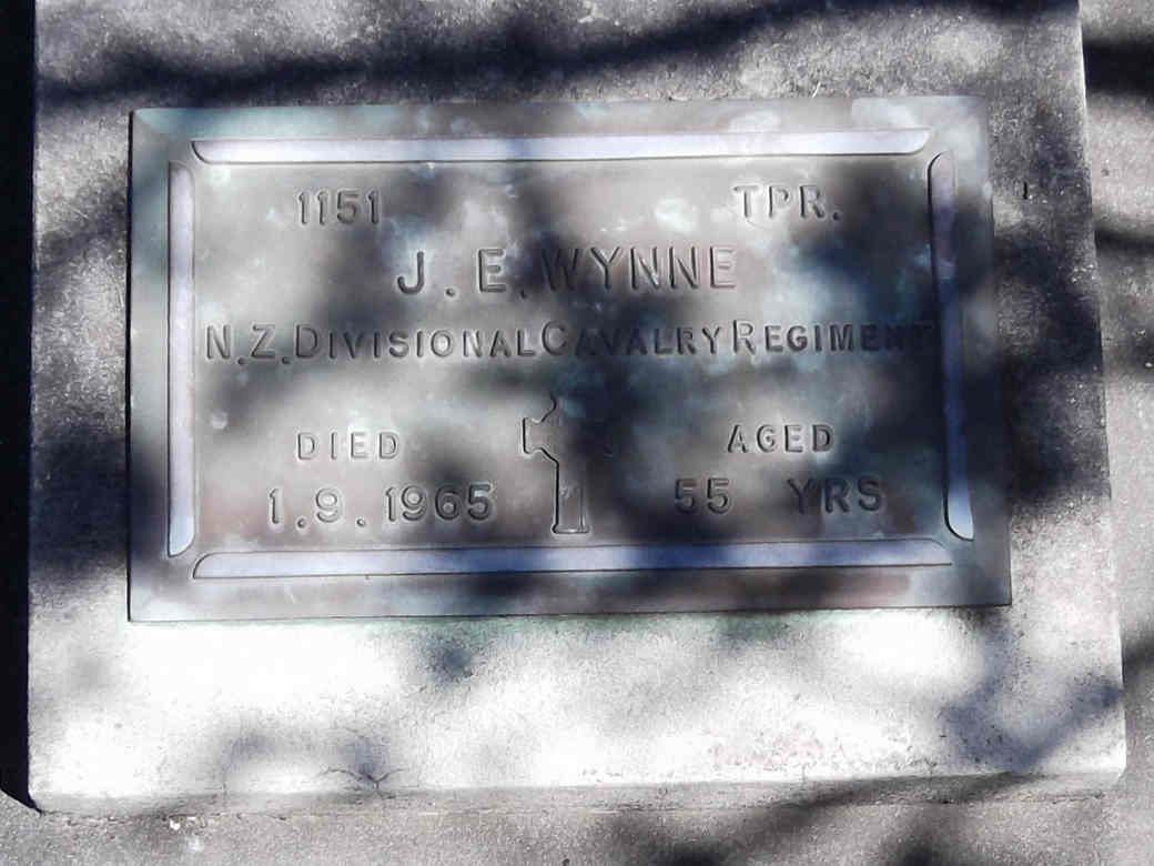 James Edward Wynne - Online Cenotaph - Auckland War Memorial Museum