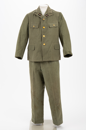 uniform, working, 2000.21.3, © Auckland Museum CC BY